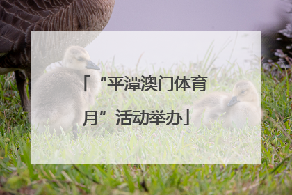 “平潭澳门体育月”活动举办