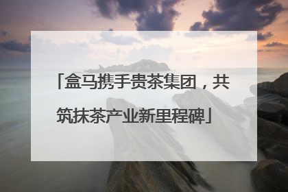 盒马携手贵茶集团，共筑抹茶产业新里程碑
