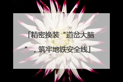精密换装“道岔大脑”，筑牢地铁安全线