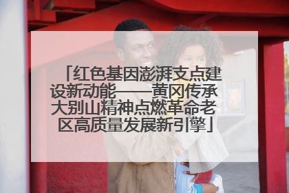红色基因澎湃支点建设新动能——黄冈传承大别山精神点燃革命老区高质量发展新引擎