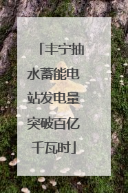 丰宁抽水蓄能电站发电量突破百亿千瓦时