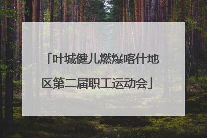 叶城健儿燃爆喀什地区第二届职工运动会