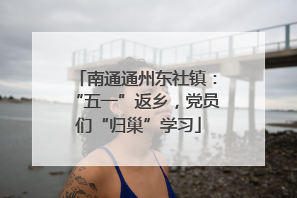 南通通州东社镇：“五一”返乡，党员们“归巢”学习