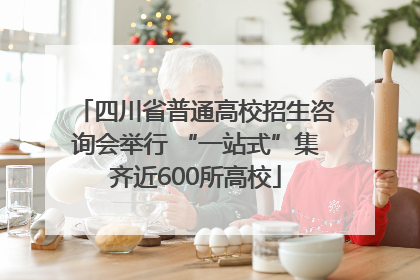 四川省普通高校招生咨询会举行 “一站式”集齐近600所高校