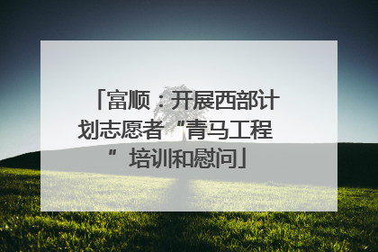 富顺：开展西部计划志愿者“青马工程”培训和慰问