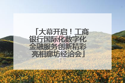 大幕开启！工商银行国际化数字化金融服务创新精彩亮相廊坊经洽会