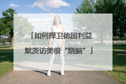 如何捍卫德国利益 默茨访美很“烧脑”