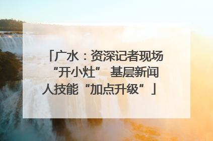 广水：资深记者现场“开小灶” 基层新闻人技能“加点升级”