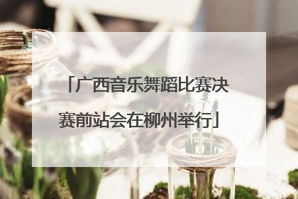 广西音乐舞蹈比赛决赛前站会在柳州举行