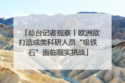 总台记者观察丨欧洲欲打造成美科研人员“吸铁石”面临现实挑战