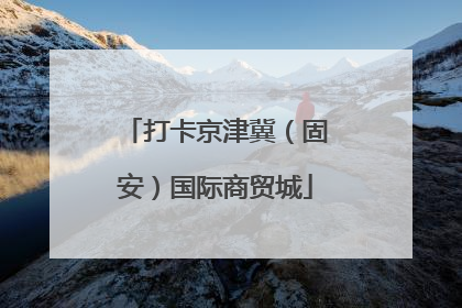 打卡京津冀（固安）国际商贸城