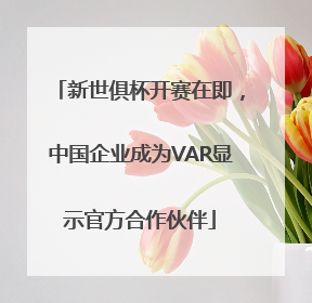 新世俱杯开赛在即，中国企业成为VAR显示官方合作伙伴