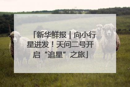 新华鲜报｜向小行星进发！天问二号开启“追星”之旅