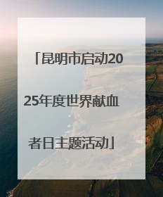 昆明市启动2025年度世界献血者日主题活动