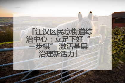 江汉区民意街道综治中心：立足下好“三步棋” 激活基层治理新活力