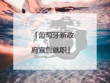 葡萄牙新政府宣誓就职