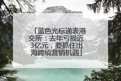 蓝色光标递表港交所：去年亏损近3亿元，要抓住出海跨境营销机遇