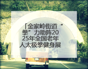 金家岭街道“拳”力助阵2025年全国老年人太极拳健身展示大联动