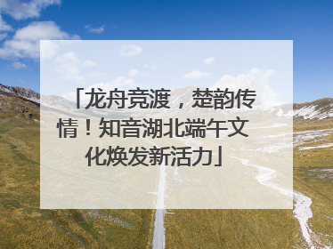 龙舟竞渡，楚韵传情！知音湖北端午文化焕发新活力