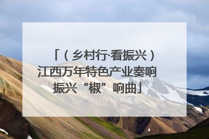 （乡村行·看振兴）江西万年特色产业奏响振兴“椒”响曲