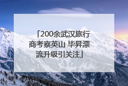200余武汉旅行商考察英山 毕昇漂流升级引关注