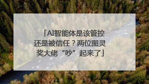 AI智能体是该管控还是被信任？两位图灵奖大佬“吵”起来了